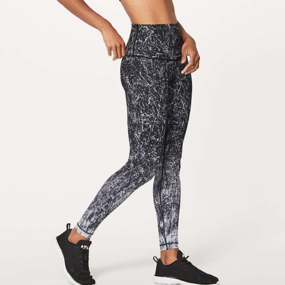 LULULEMON Wunder Under Hi-Rise tight nulux alouette black - Picture 1 of 10